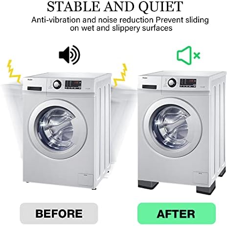 Анти вибрации влошки за машина за перење, шок и бучава што ја откажуваат гумената душек за мијалник и амортизери за миење садови за