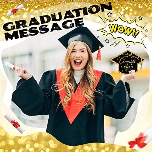 100 парчиња дипломирање совети желби за картички академски капаци за матура за дипломирање честитки за дипломирање за дипломирање на забави 2023 за постдипломски под