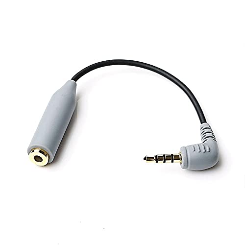 Микрофонскиот кабел за замена на mxiaoxia може да ротира 3,5 mm додатоци за микрофон од машки до-женски адаптер
