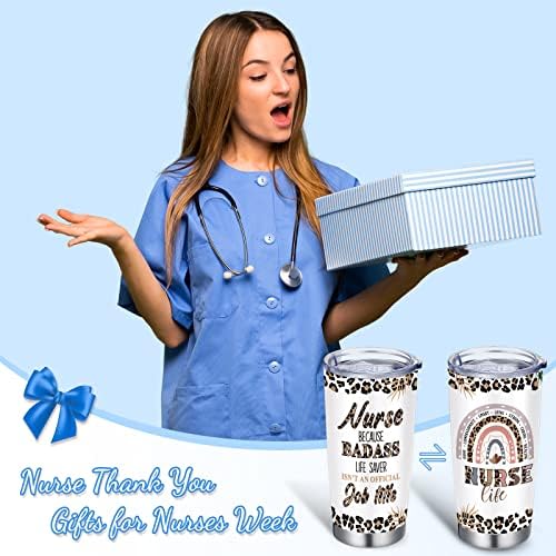 Подароци За Медицинска Сестра гејзерали За Жени Нега Од Не ' Рѓосувачки Челик Тамблер За Патување Медицинска Сестра Недела Подароци
