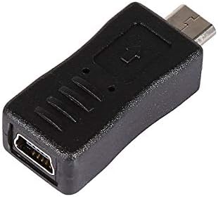 Pusokei USB адаптер конектор микро USB машки до мини USB женски за таблет за компјутерски паметни телефони