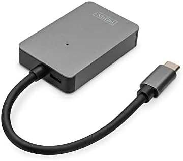 DIGITUS USB C Картичка Читач, 2 UHS-II SD4. 0, ТФ 4.0, 300 MB/s