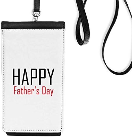 Прославете го Денот на таткото Благослов Фестивал Телефонска чанта што виси мобилна торбичка со црн џеб