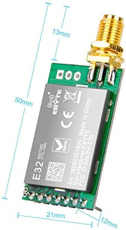 GOWOOPS SX1278 LORA RADIO WIRELESS 433MHz 410 ~ 441MHz UART сериски модул Lorawan Transmiter Antersive