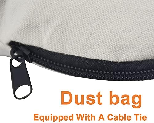 122852-0 Митра видена торба за прашина од крпа - од MowerHub, компатибилен со Makita LS1013 LS1040 LS1214 MLS100 LS0714 машини