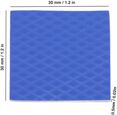753 Термичка подлога 13.8W/MK, 30x30mm спроводливост Отпорност на топлина и добра изолација, термички влошки за лаптоп, компјутер, процесорот за десктоп за греење, ладилник