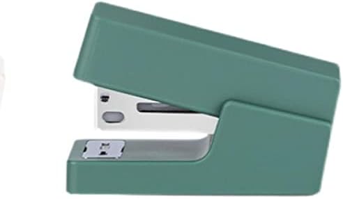MINI Stapler Мал стандарден прирачник Макарон Степлер Степлер Степлер [Зелена/Синглард] NS083Stapler
