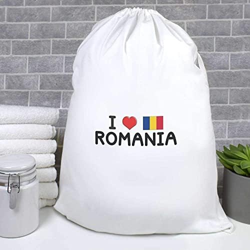 Азееда Ја Сакам Романија Торба За Перење/Перење/Складирање