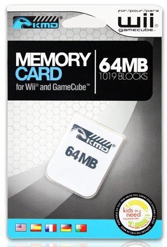 KMD Wii/Gamecube 64MB 1019 Блокира Мемориска Картичка