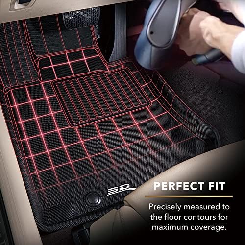 3D Maxpider Ford Fusion 2013-2017 Custom Fit All-Time Car Clond Mats Liners, Kagu Series