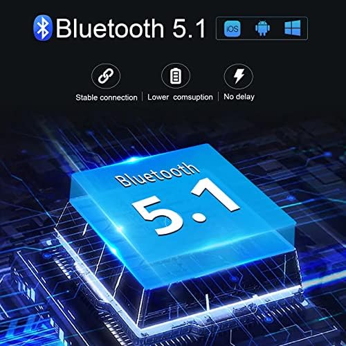 ДАФО Безжични Слушалки Bluetooth 5.1 Слушалки Со Куќиште За Полнење Вграден Микрофон Во Ушни Слушалки IPX5 Водоотпорни Слушалки За