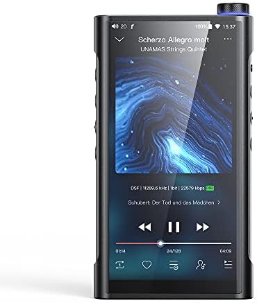 Музички плеер Fiio M15S Snapdragon 660 со ES9038Pro hi-res Android 10 5.5inch Mp3 плеер WiFi/MQA/Bluetooth 5.0/Spotify/Tidal/ Music Поддршка