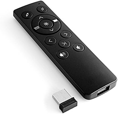 Безжичен презентер Miritz 2.4GHz, USB Control PowerPoint PPT, кликнувач на далечински управувач за мулти медиумски уреди, проектор, компјутер, телевизија, таблет и др.