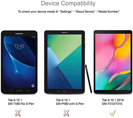 Supershieldz Дизајниран За Samsung Galaxy Tab Заштитник На Екранот 10.1, Јасен Штит Со Висока Дефиниција 0.23 мм