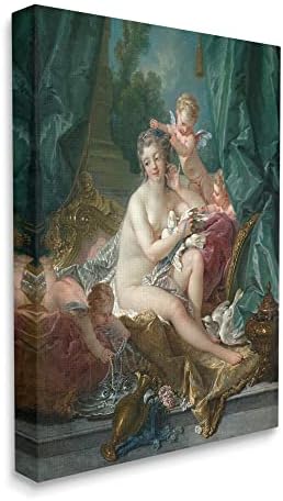 СТУПЕЛ ИНДУСТРИИ Тоата на Венера Франсоа Бучер Класично сликарство платно wallидна уметност, Дизајн од One1000Paintings