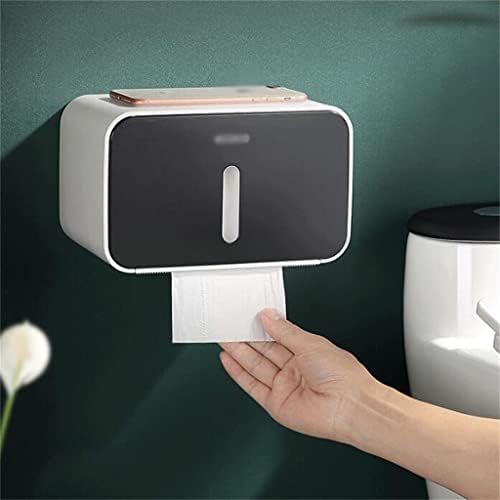 ДУВА Еднослоен Бар Ткиво Кутија Тоалет Ѕид Монтирани Перфорирани Слободен Тоалетна Хартија Кутија За Складирање