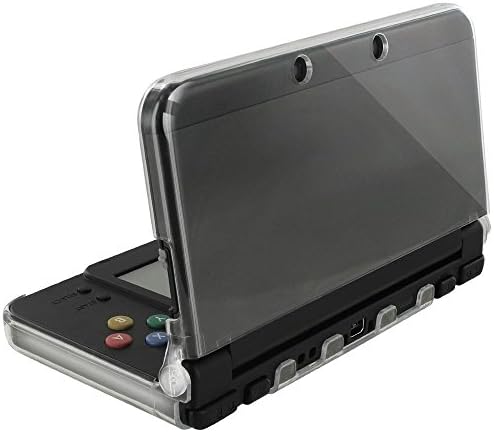 Orzly® - Invisicase за нова конзола 3DS - чиста заштитна обвивка за новиот модел за 2015 година на конзолата за рачни игри