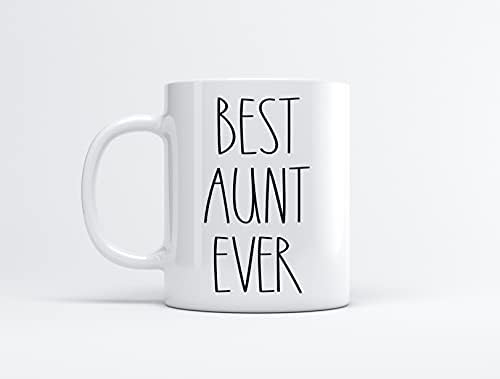 Најдобра Тетка Некогаш Кафе Кригла-Подароци За Божиќ - Тетка Роденден Подароци Кафе Кригла-Денот На Таткото/Денот На Мајката - Семејство Кафе