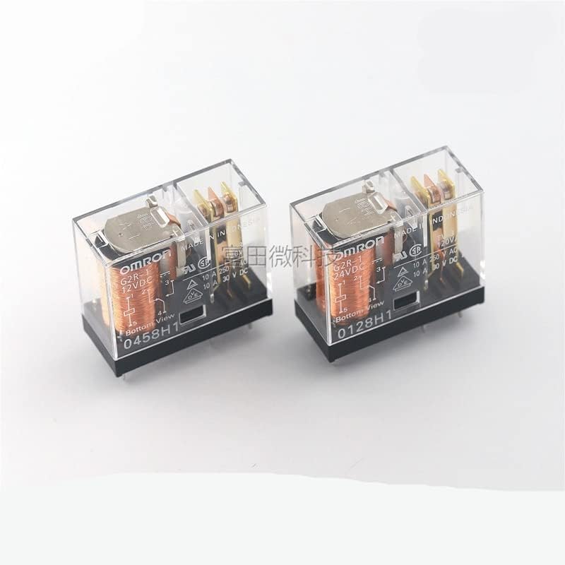 Taozuing 2pcs/lot Relay G2R-1 2 1A 1-E-5VDC 12VDC 24VDC DC12V DC24V Отворено и Затвори