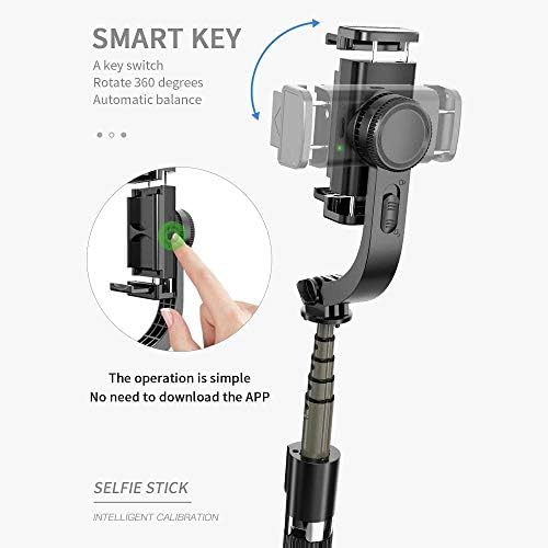 Штанд на Boxwave и монтирање компатибилен со Ulefone Armor 6e - Gimbal SelfiePod, Selfie Stick Extendable Video Gimbal стабилизатор за Ulefone