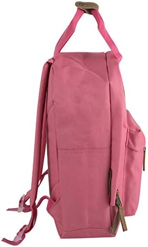 Madison & Dakota Canvas Mini ранец за секојдневно и дневно пакување рак во цврсти блокови во боја