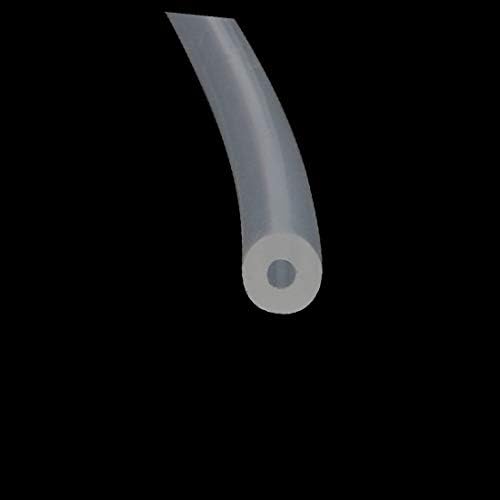 X-Ree 1,6mm x 4,8 mm висока температура отпорна на силиконска гумена цевка цевка за црево чиста 1 мм долга 1м (Tubo de manguera