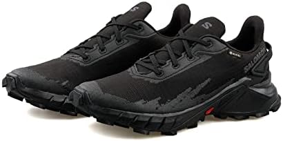 Salomon Men's AlphaCross 4 Gtx Trail Running Shoe, Black, 11