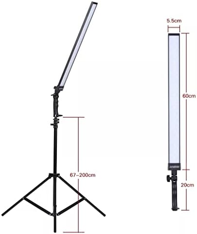 SLSFJLKJ Фотографија Фото Студио Осветлување Комплет Затемнувачки LED Видео Светло Рачно Пополнете Ја Светлината Со Светлосен Држач