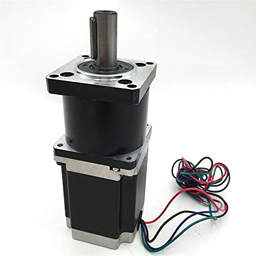 NEMA 23 Stepper Motor Planetary Gearbox Ratio 30: 1 Редуктор на брзина, мотор 1.8nm 3A за машина за рутер на Lathe Benchtop