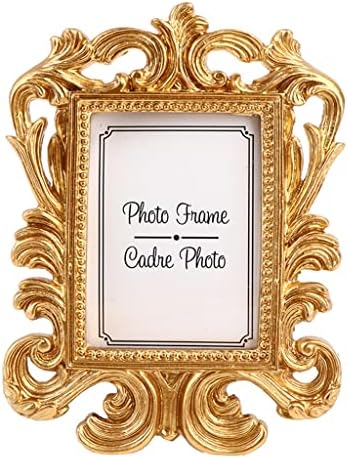 ZCMEB Декоративен цвет ретро фото рамка свадба дома декор десктоп рамка за слики класична мала рамка за фотографии