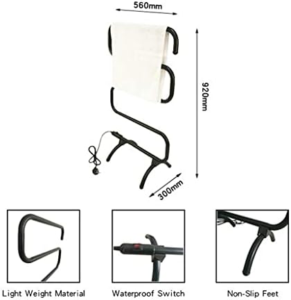 Лукео Бања Пешкир Потопло Електрични Пешкир Сушење Решетката Крпи Загреан Решетката Стои Ѕид Монтирани Бања Закачалка Фен Полица