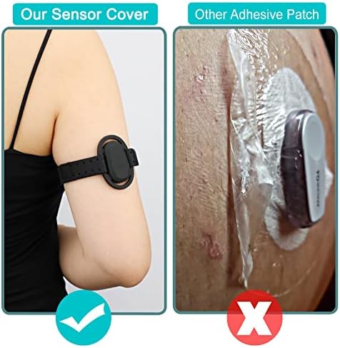 EaseCare Детска рака за рака Армбанд за Dexcom G6 Сензор за дишење на сензори Лесно вклучено/Исклучено дијабетес CGM Носење на држач за заштита