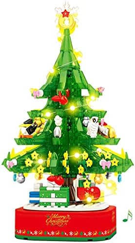Pretyzoom биро предводена таблета новогодишна елка со музички светла Соберете новогодишна елка