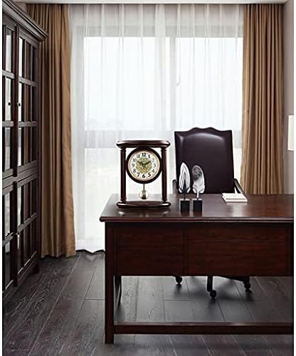 Uxzdx гроздобер ретро дрвена маса часовна дневна соба голема биро часовници за држење на часовникот работна маса за дома