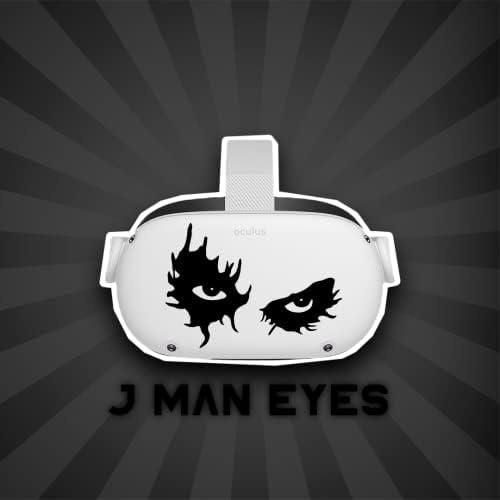 Филм инспирирани Jman Eyes - Oculus Quest 2 - Decals - црна