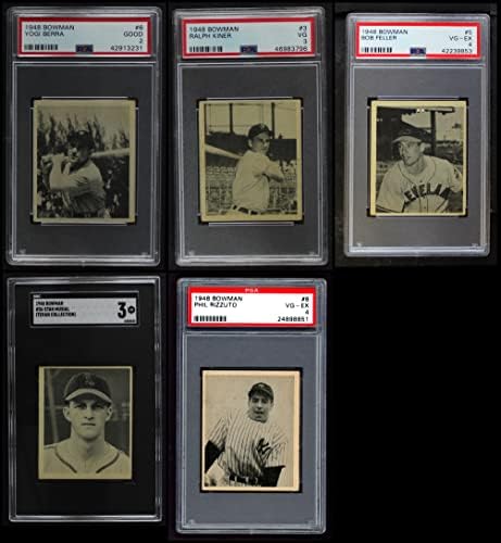 1948 година Bowman Baseball Complete Set VG