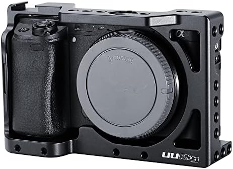 Csyanxing Метал Камера Зајакот Кафез Монтажа Навој Заштитна Обвивка Случај За Sony A6400 Посветен КАМЕРА ВЛОГ
