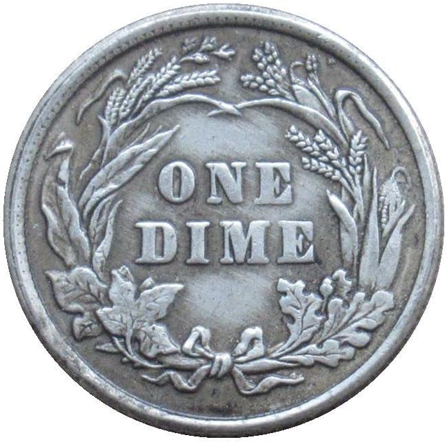 Американски Бербер 10 Цент 1912 Сребрена Реплика Комеморативна Монета
