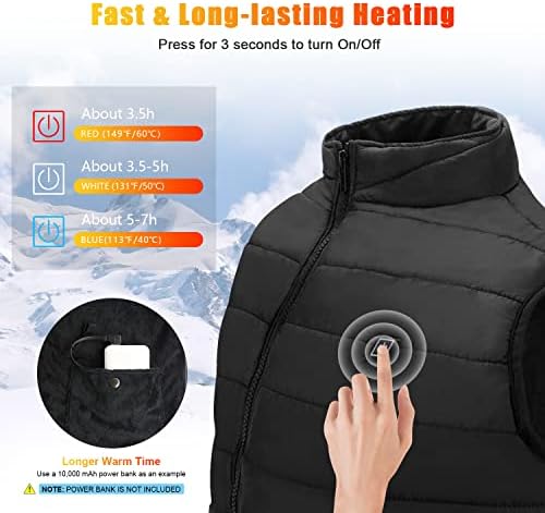 Загреан елек, лесна јакна за греење USB електрична облека за потопла тело за мажи и жени