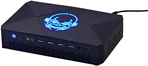 PARTAKER Mini PC Core i7 8709G, Mini Gaming Десктоп Компјутер, Radeon RX VX M GH Графика, Windows 10 Pro, 2€HDMI+2 € mini DP, 9€USB, 2€LAN Giga, 16GB DDR4 RAM 512GB SSD