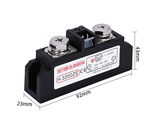 1PC Индустриска цврста состојба на SSR-H3200ZE 4 ~ 24VDC 40 ~ 480VAC 200A 5 ~ 20mA