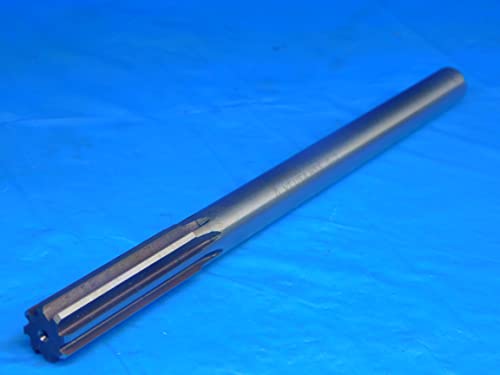 Јанки .6245 O.D. HSS Chucking Reamer 9/16 Shank 8 Flute 2 3/8 LOC 9 1/8 OAL - AR8384AZ2