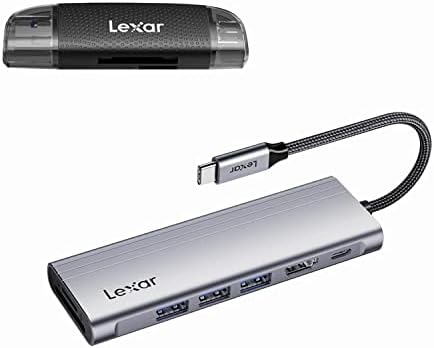 Лексар RW310 Мемориска Картичка Читач И H31 USB-C Лаптоп Докинг Станица