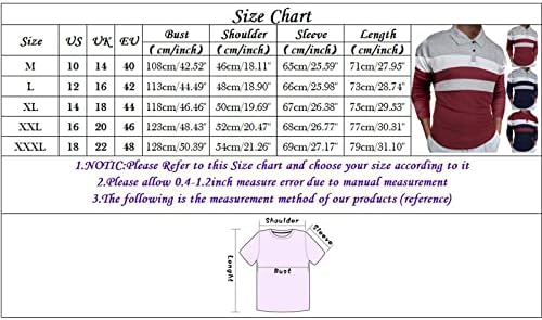 XXBR машки обични поло маички, 2022 нови машки долги ракави во боја на бои за крпеница деловна маичка тенок вклопување мускуларна кошула за голф