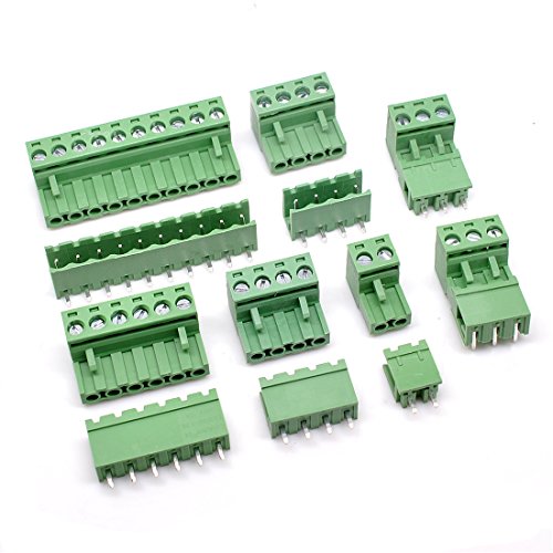 Willwin 5.08 mm Pitch Right Angle 20Set 2Pin PCB приклучок на терминални блок конектори