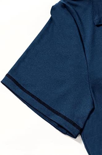 Wlенски кошули за голф со кратки ракави со кратки ракави V вратот лабав вклопување обичен тренинг тениски поло маици
