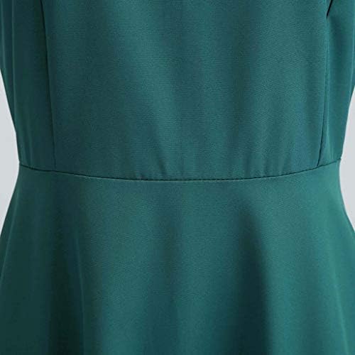 Зимски зимски фустани со долг ракав, гроздобер 1950 -ти ретро ракави чипка цврста забава занишана облека за замав.