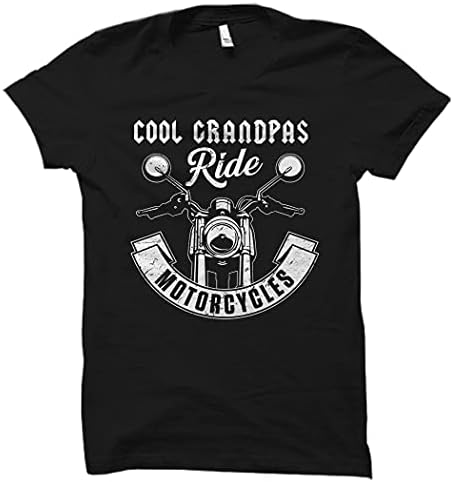 Смешно кул баба со моторцикли со баба, подарок за Денот на таткото