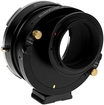 Адаптер за ротирање на вртење со носач на носач, компатибилен со леќи Pentax 6x7 Mount SLR на канонски RF монтирање на огледални камери
