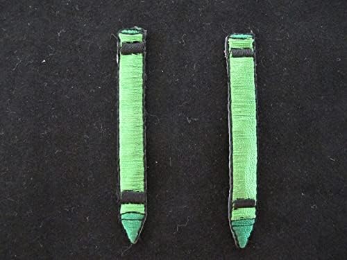 Green Crayon Lot 2 парчиња 2-1/2 инчи l Ironелезо на закрпи за облека, везена лепенка симпатична за жени мажи деца девојче момче, апликативни